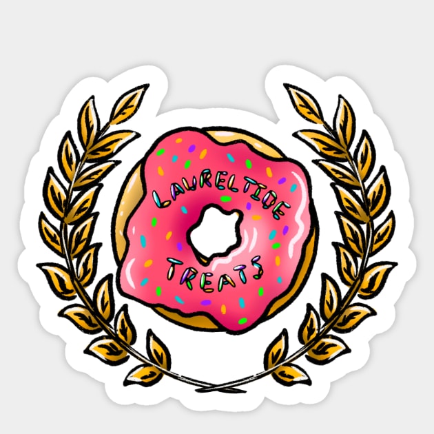 Laureltide Treats: Red Rising Sticker by TheDoodlemancer